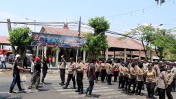 Gladi Pelatihan Simulasi Sispam Kota Guna Mendukung Pelaksanaan Pengamanan Pemilu Tahun 2024