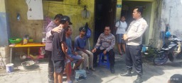 Kasat Binmas Polrestabes Surabaya, Sambang ke Remaja Yang Terlibat Gangster