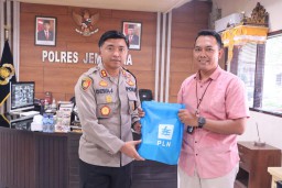 Audiensi Silaturahmi Antara Kapolres Jembrana dan Manajer PT PLN (Persero) ULP Negara
