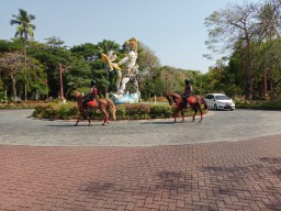Patroli Berkuda, Amankan Pelaksanaan AALCO di Nusa Dua Bali