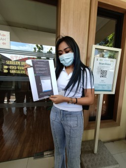 DJ Tessa Morena Lapor ke Polda Jatim Jadi Korban Arisan Bodong