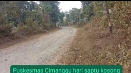 Kepala Puskesmas Cimanggu Klarifikasi Video Keterangan Puskesmas Cimanggu Hari Sabtu Kosong