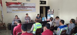 Kapolsek Melaya Diperiksa Sidokkes Polres Jembrana Dalam Rangka Operasi Mantap Brata Cek Kesehatan Anggota Polsek Melaya