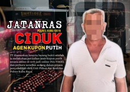 Bandar Judi Kupon Putih Online di Kubu Raya Ditangkap Jatanras Polres Kubu Raya