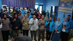 Memasuki Tahapan Pemilu 2024 Polres Kediri Kota Bersama KNPI Ajak Kaum Melenial Bijak Bermedsos