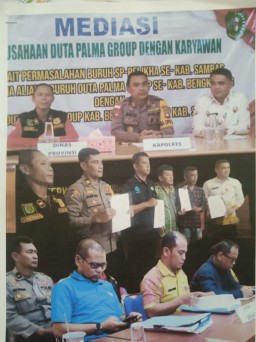 PT Duta Palma Group Melanggar Komitmen!!!Persatuan Pekerja Nusantara Kabupaten Bengkayang Siap Aksi Mogok