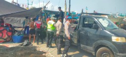 Personil Polsek Benoa Sambangi Warga Pada Saat Beraktifitas