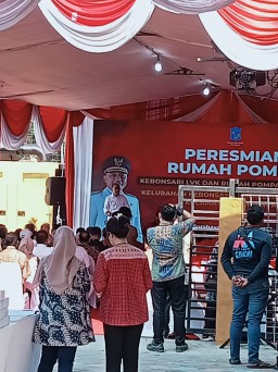 Walikota Surabaya Resmikan Rumah Pompa di Jambangan Untuk Penanggulangan Banjir