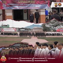 Polres Bengkayang Gelar Upacara Peringatan Hari Sumpah Pemuda ke-95