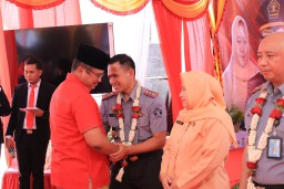 Lapas Narkotika Kelas IIA Pamekasan Kanwil Kemenkumham Jatim Resmi Berganti Nahkoda