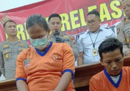 Pasutri Nikat Curi Motor  Berhasil Diamankan Unit Reskrim Polsek Simokerto 