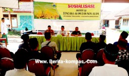 Antisipasi Bencana Alam, Kapolsek Tegalampel bersama Danramil Lakukan Sosialisasi di Kecamatan Tegalampel