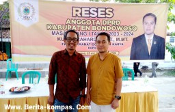 Temui Konstituen, Caleg DPR RI "Ubaidillah Amin, S. Com," Hadiri Reses Anggota DPRD Bondowoso Fraksi Partai Golkar