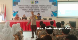 Polres Bondowoso Berikan Sosialisasi Literasi Digital Pada Siswa dan Siswi SMAN 1 Tapen