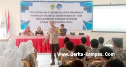 Polres Bondowoso Sosialisasikan Literasi Digital kepada Para Pelajar Guna Cegah Bullying