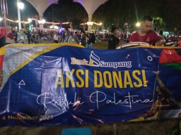 Bank Sampang Bersama Kemitraan Adakan Aksi Donasi Peduli Palestina