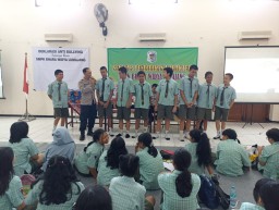 Stop Bullying, Polres Lumajang Sosialiasi di Sekolah