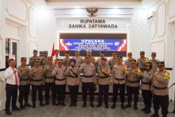 Sertijab Kasat Polairud di Pimpin Langsung Kapolres Pasuruan Kota