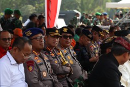 Kapolda Bali Hadiri Deklarasi Pemilu Damai 2024