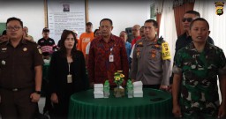 Kapolres Karangasem Hadiri Deklarasi Pemilu Damai 2024
