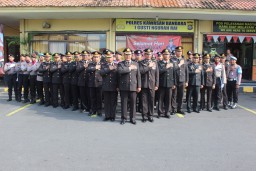 Wakapolres Bandara Ngurah Rai Pimpin Upacara Peringatan Hari Pahlawan 2023