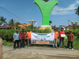 Giat Kemanusiaan,PAC Pemuda Pancasila Seponti Galang Dana Untuk Palestina