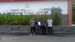 Pembangunan Gereja di CMR Diduga Cacat Administratif, Forwatu Banten Serahkan Laporan Informasi ke Kejati Banten