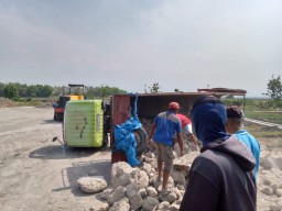 Karena Tidak Ada K3 Dilokasi Proyek Urugan PT Gudang Garam Sering Terjadi Kecelakaan
