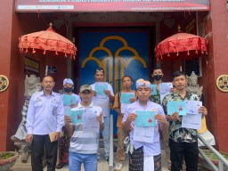 Dapat Hak Integrasi, Tujuh Narapidana Lapas Singaraja Bebas PB
