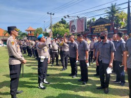 Divpropam Mabes Polri Adakan Gaktibplin dan Deteksi Dini Narkoba Terhadap PNPP di Polres Buleleng