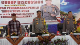 Kapolda Bali dan Forkopimda Karangasem Bahas Kesiapan Pengamanan dan Penyelenggaraan Pemilu 2024