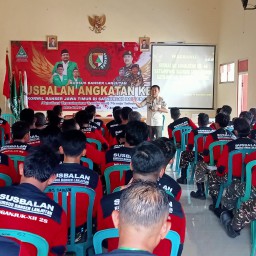 GP Anshor Adakan Diklat Banser 3Hari di Desa Sanan Kecamatan Pace