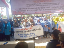 Porseni PGRI di Kecamatan Cimanggu Yang di Lombakan Kearipan Lokal dan Religi