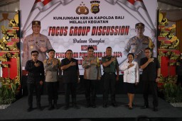 Kapolda Bali Kunjungi Polres Jembrana dan Adakan Focus Group Discussion Jelang Pemilu 2024