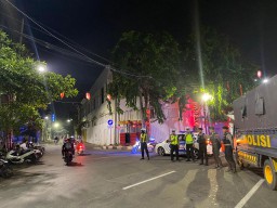 Cegah Kejahatan Jalanan Polres Pelabuhan Tanjung Perak Gelar Patroli Skala Besar