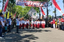 Event Gerak Jalan Bupati Cup 2023 di Ikuti 370 Peserta