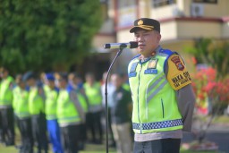 Polres Buleleng Apel Kesiapan Personil Operasi Mantap Brata Agung 2023 - 2024 Tahap Kampanye