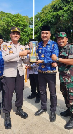 Lomba Sinergitas Kabupaten Nganjuk, 3 Pilar Kecamatan Nganjuk Raih Juara Pertama