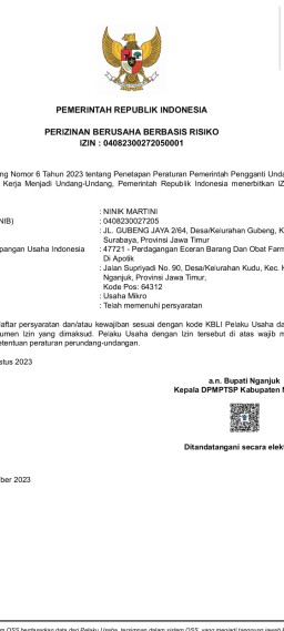 Apotik Milik Pemerintah Daerah,Diduga Berpindah Kepemilikan Menjadi Apotik Perorangan