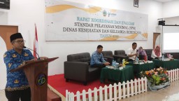 Pemkab Kayong Utara Gelar Rakor dan Evaluasi SPM Dinas Kesehatan