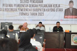 Plt Asisten III Resmi Buka Pelaksanaan Seleksi PPPK Kayong Utara Tahun 2023
