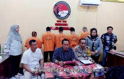 Sembilan Tersangka Narkoba Berhasil di Ringkus Satreskoba Polres Bondowoso