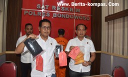 Dukun Penggandaan Uang Asal Jebung Kidul Diamankan Satreskrim Polres Bondowoso