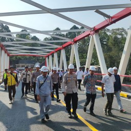 Jembatan Kali Glidik II Penghubung Malang - Lumajang Kembali Berfungsi Normal