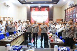 Kunker Tim Puslitbang Polri ke Polres Malang, Guna Mengamati dan Memahami Perkembangan Situasi di Kabupaten Malang