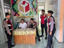 Satgas Preventif OMB Polres Probolinggo Maksimalkan Patroli Dialogis Untuk Pemilu Damai