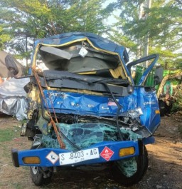 Kecelakaan Lalu Lintas di Jalan Tol Gempol Pasuruan