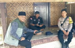 Bhabinkamtibmas Kelurahan Kadomas Berikan Himbauan Pemilu Damai 2024 Kepada Warga Kelurahan Kadomas