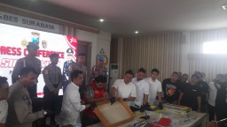 Satreskrim Polrestabes Surabaya, Berhasil Ringkus Pelaku Pencurian Dengan Modus Pecah Kaca di 8 TKP