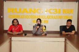 "Dialektika dari Hati ke Hati" Humas Polres Bangkalan bersama Media